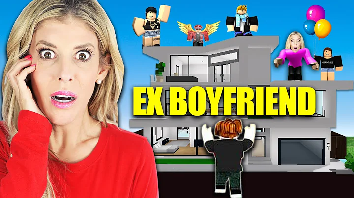 My Stalker Crashes House Party in Brookhaven Roblox