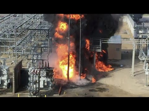 world most largest transformer explosion