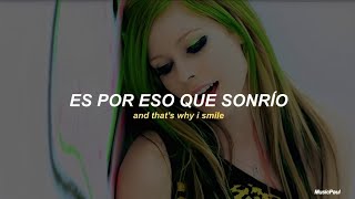 Avril Lavigne - Smile (subtitulado al español + lyrics + video oficial)