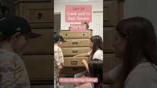 Let's Recap Sorted's 40 Day Decluttering Challenge