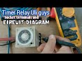 How to use timer delay or relay switch tutorial  rey electrical