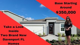 Take a look inside 2 brand new homes in Davenport FL