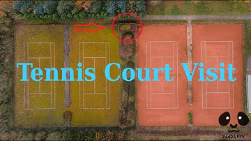 Tennis Court Visit | Freestyle 4k