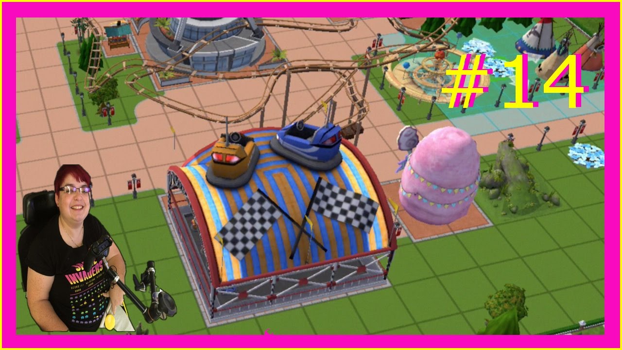 Rollercoaster Tycoon touch 14 bumper cars YouTube