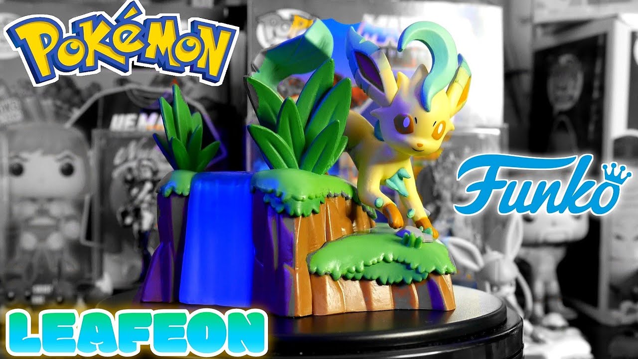 ALMOST GOT UM ALL LEAFEON FUNKO FIGURE FROM THE POKECENTER