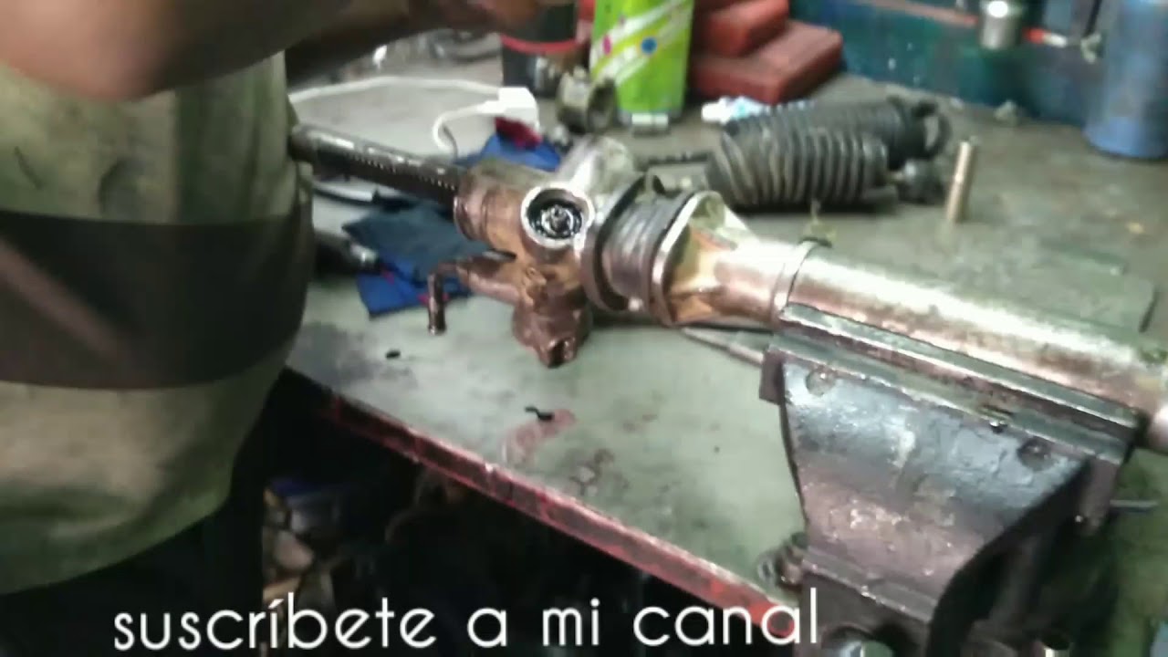 Cómo desarmar una caja de dirección hidráulica - YouTube