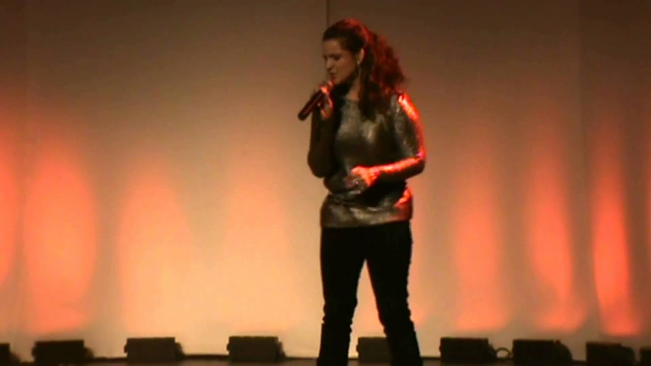 Kirstyn Burkhalter singing Glitter in the Air YouTube