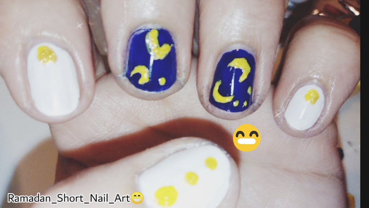 Ramadan Nail Art Short Nail YouTube