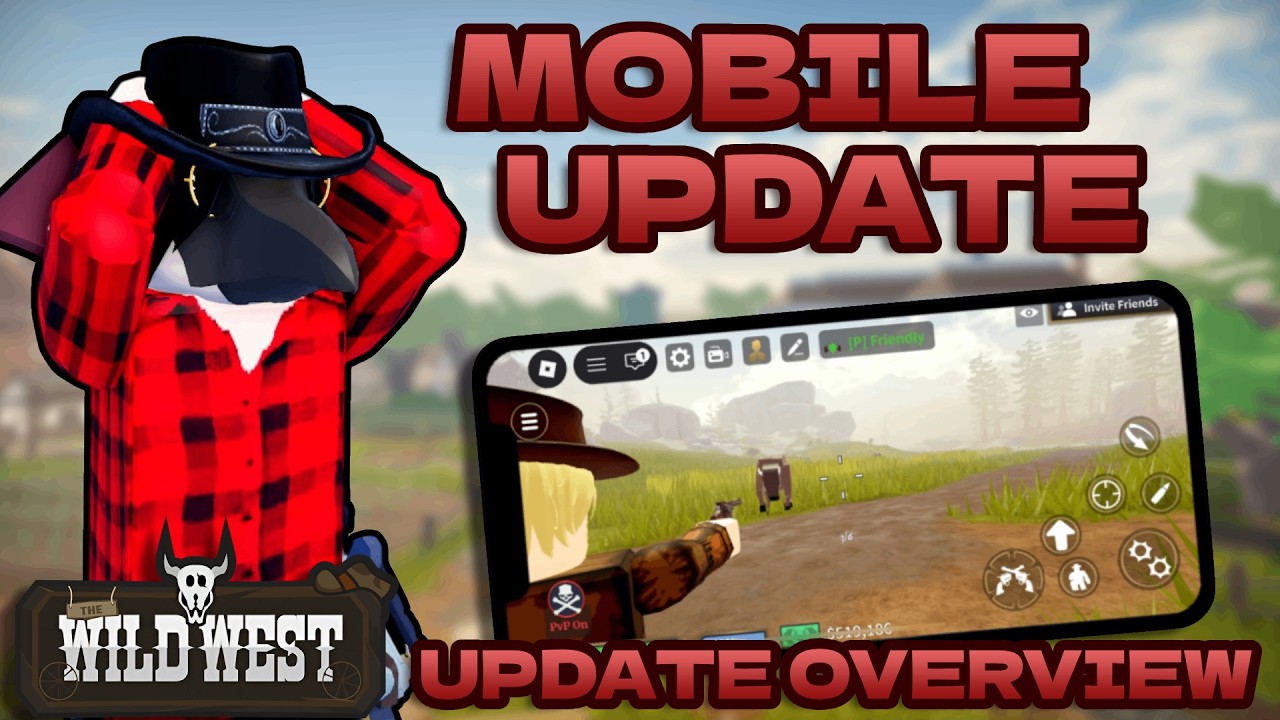 The Wild West Mobile Update is HERE | The Wild West Roblox - YouTube