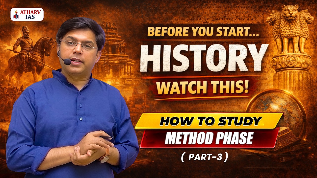 History for UPSC Beginners | How to Study History : Method Phase (Part 3) | #historyforupsc #history
