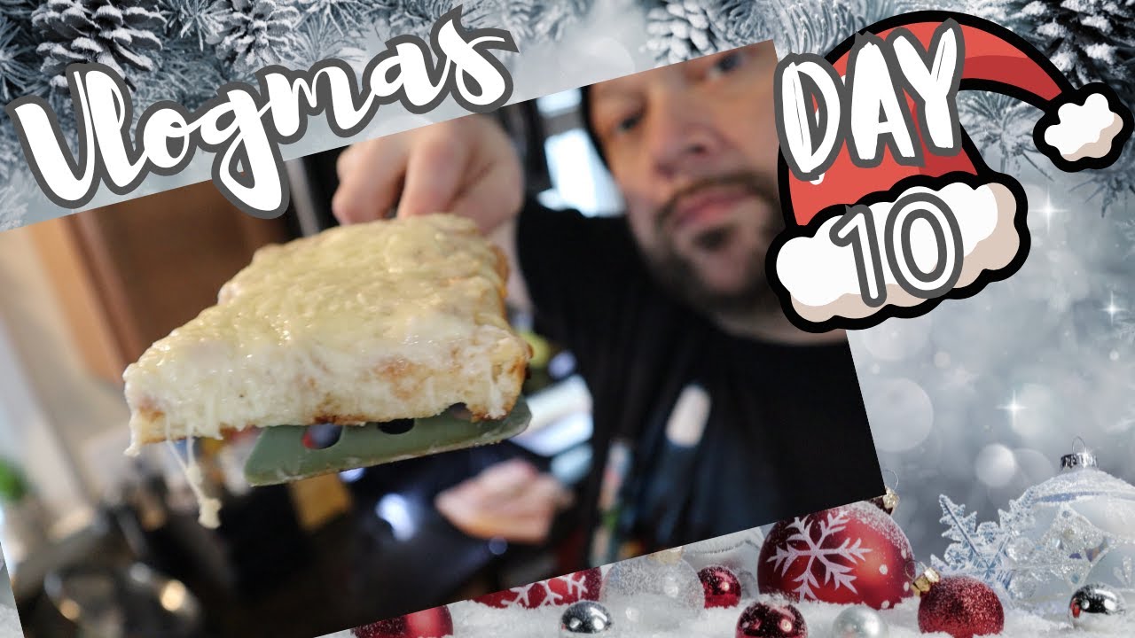 Making Breakfast Pizza Vlogmas Day 10