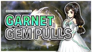Garnet GL First BT Gem Pulls - Dissidia Final Fantasy Opera Omnia