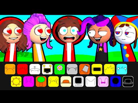 MAIZEN SPRUNKI vs LILY LOVEBRAIDS vs RUMI vs POMNI LOVE CURSE Challenge : JJ Minecraft Animation