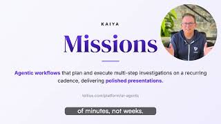 Kaiya Missions: Automate Your Weekly Business Review with AI Agents