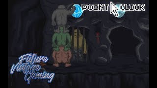 Troll Song - Verse 1: Completely Stoned (AGS) Free Prehistoric Pixel Art Point & Click Adventure