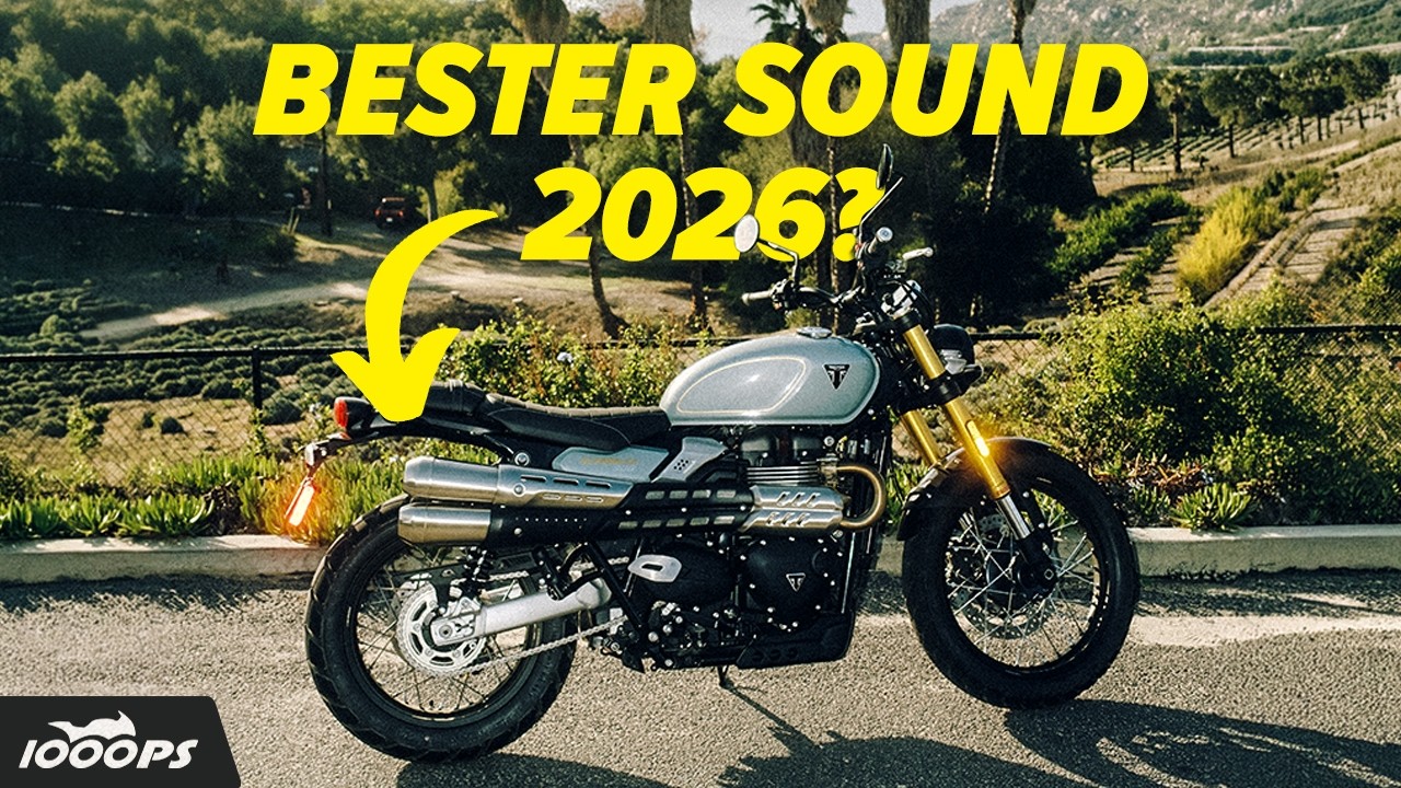 Triumph Scrambler 900 2026 im Test - Modern statt Retro?