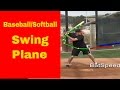Animated Woman Baseball Swing