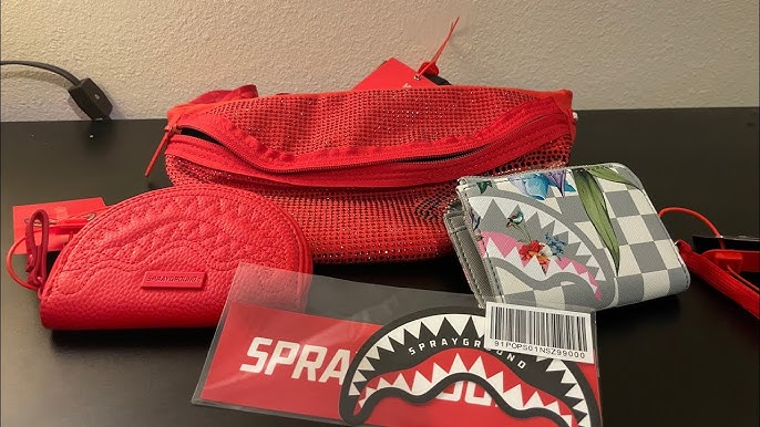 Sprayground Sharks in Paris Backpack Triple Unboxing and Review - LV Dupe?  