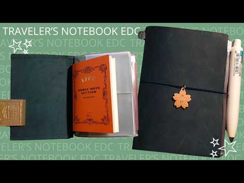1-Week Update on My EDC/OTG Traveler's Passport | Haul from Traveler's Factory Nakameguro (Chatty)