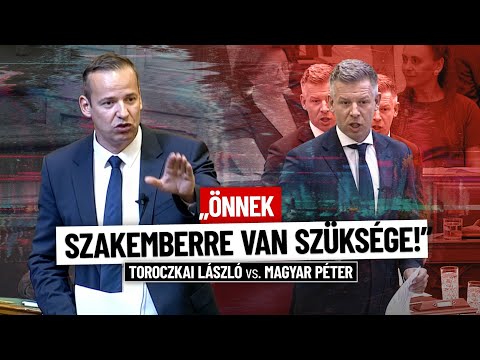 Toroczkai László vs. Magyar Péter: "Önnek szakemberre van szüksége!"