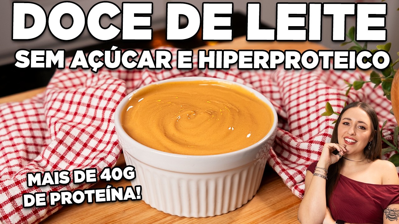 O MELHOR DOCE DE LEITE ZERO AÇÚCAR DA INTERNET (eu me garanto!) | Tábata Romero