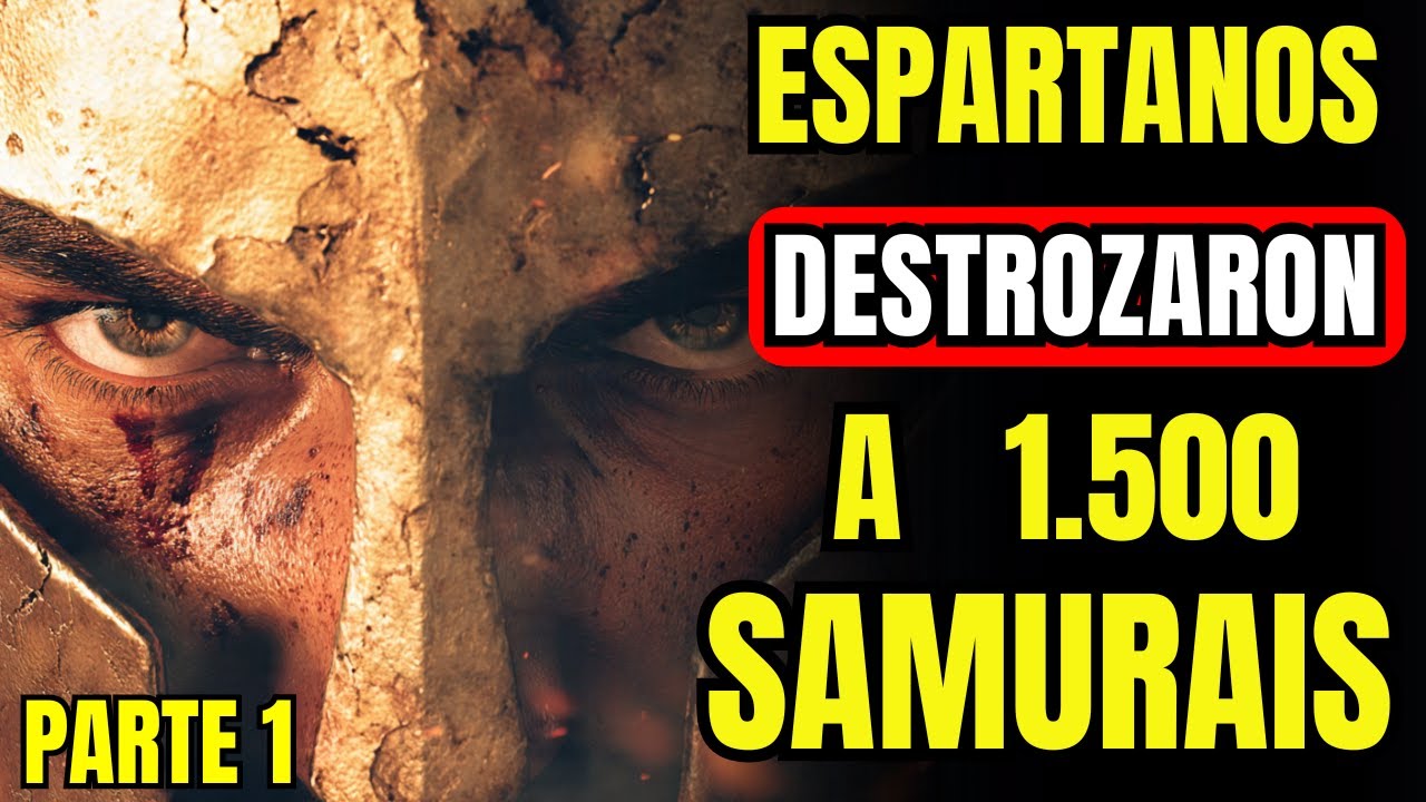 ⚔️ ¿Cómo 300 Espartanos DESTROZARON a 1,500 Samuráis? | El Engaño Más Brutal (PARTE 1)