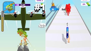 Defence Evo Run - New Release - Hyper Hybrid Casual - Gameplay Walkthrough (iOS & Android)