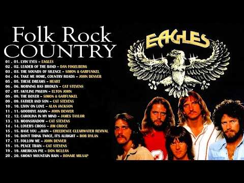 The Eagles, DonMclean, John Denver, Cat Stevens, James Taylor, Jim Croce - FOLK COUNTRY SONGS