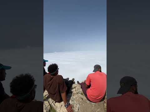 دریای ابر قله درفک گیلان کوهنوردی