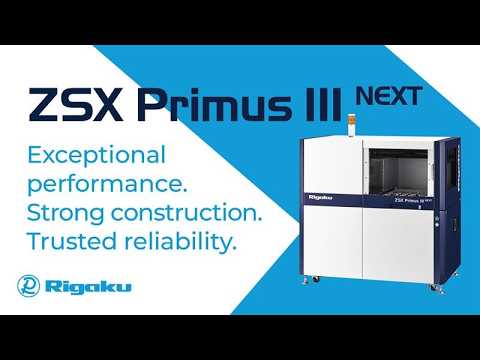 ZSX Primus III Next: Precision WDXRF for Industrial Process Control