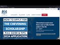 How to apply for the chevening scholarship 2024  full guide  tips