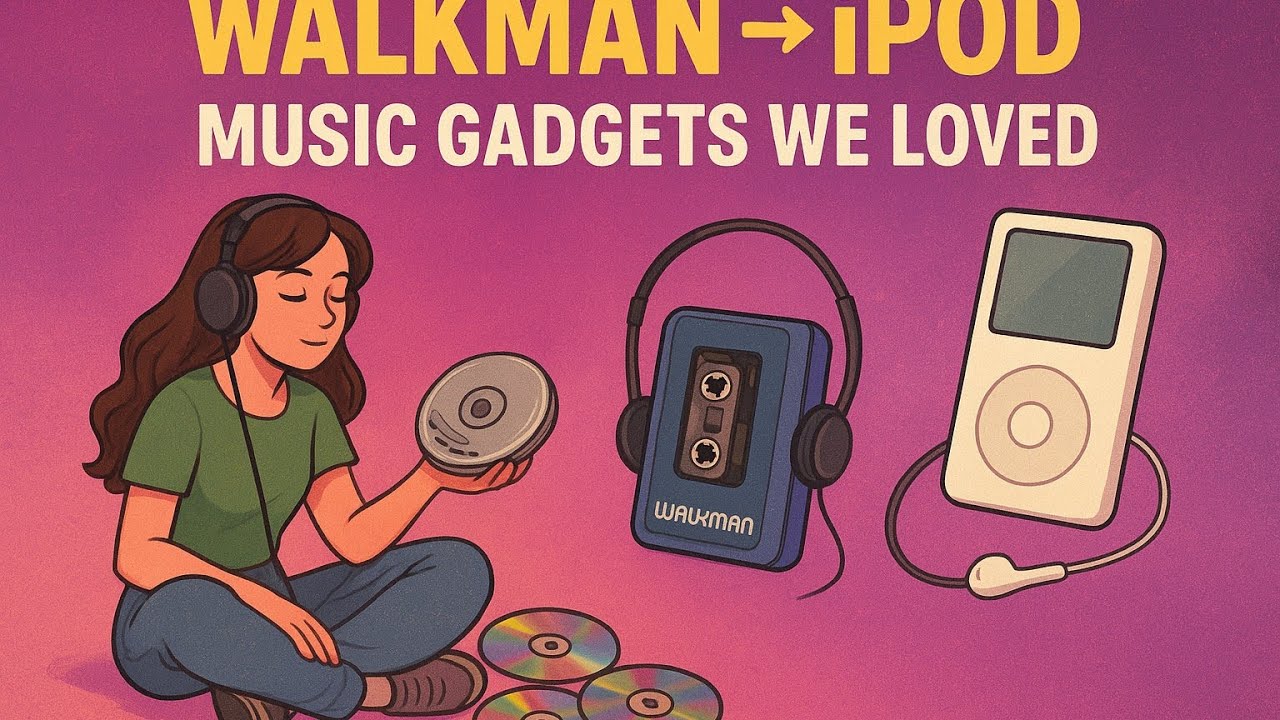 Walkmans, CD Players & iPods – The Music Gadgets That Defined a Generation