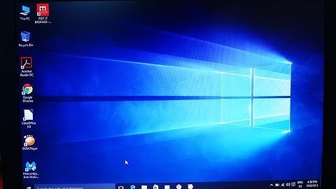 HOW TO DISPLAY MY COMPUTER WINDOWS 10 – PERSONAL FOLDER, RECYCLE BIN, CONTROL PANEL, NETWORK