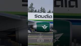 Saudia Cargo 777-F Second High Speed Taxi Test