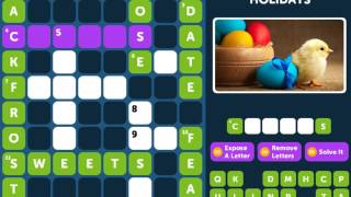 Crossword Quiz HOLIDAYS Level 4 - Walkthrough