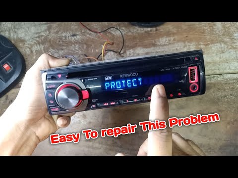 Kenwood car stereo protect mode kenwood protect issue