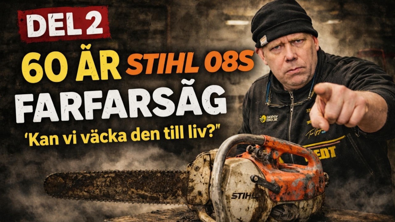 DEL 2 Jobbet på Farfars såg 60 år fortsätter. INLÄMNAD AV FÖJARE!!
