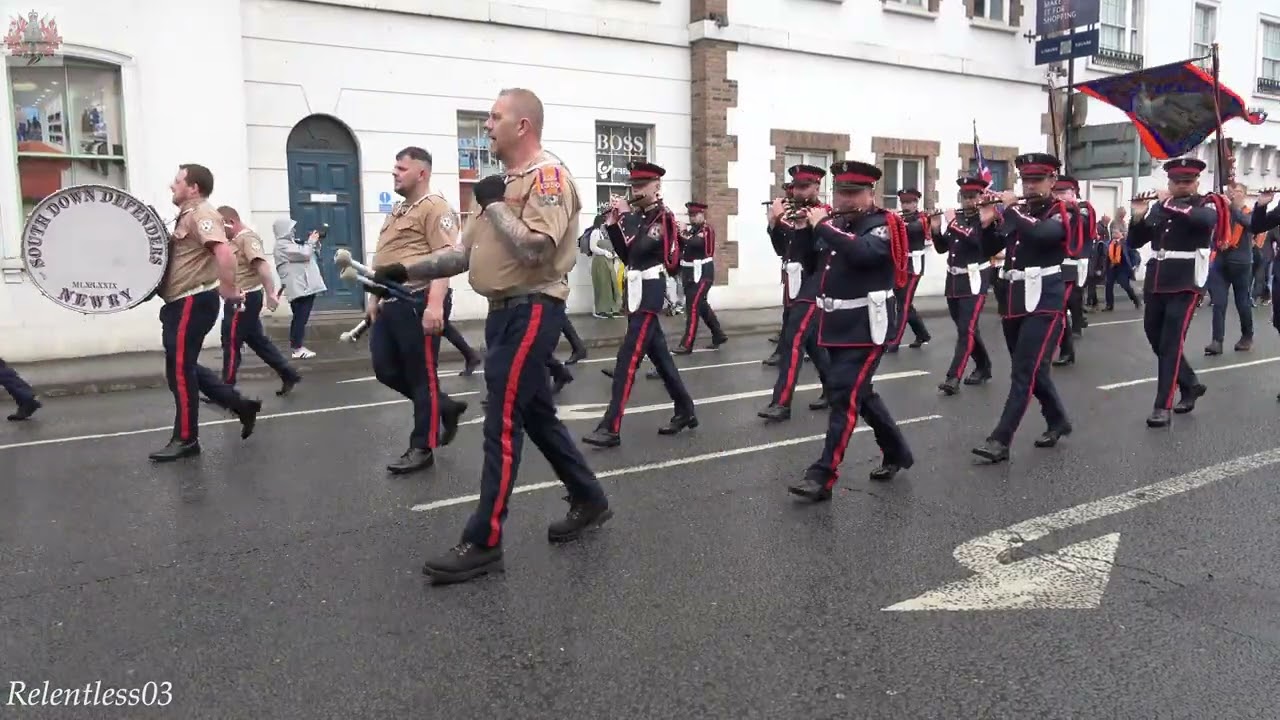 South Down Defenders @ Junior Orange Centenary Parade ~ 31/05/25 (4K)