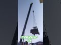 When a Crane Lifts a Loader 💪 | Heavy Machinery Work  #loadlift