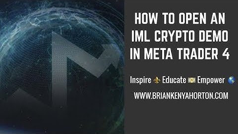 How to Open an IML Crypto Demo Account in Meta Trader 4