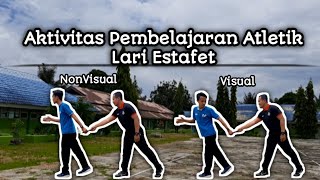 Pembelajaran Kelas 9 || Atletik Lari sambung || Lari Estafet