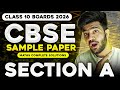 Class 10 Maths Sample Paper 2025-26 | Complete Solution as per CBSE Board