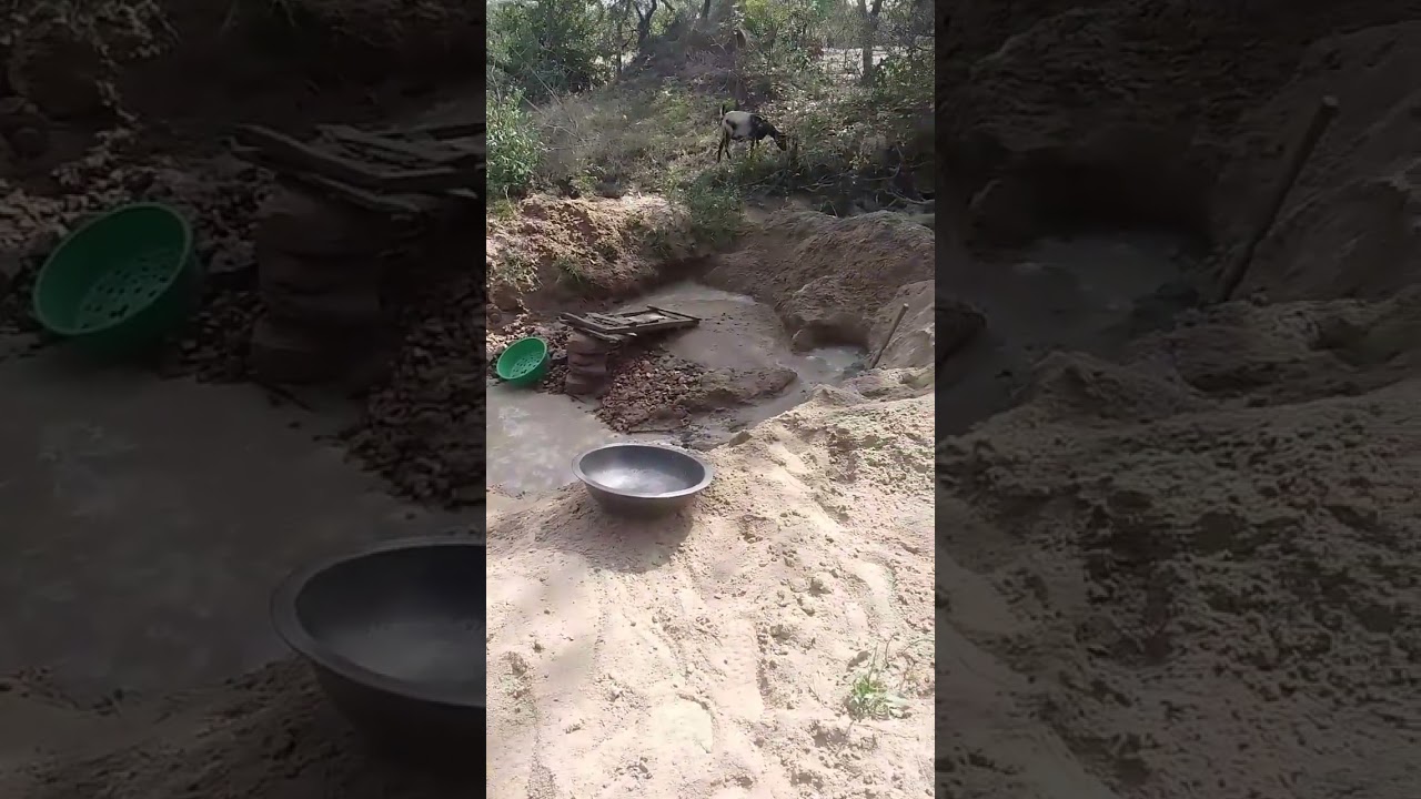 Gold  Mining - (Placer mining)