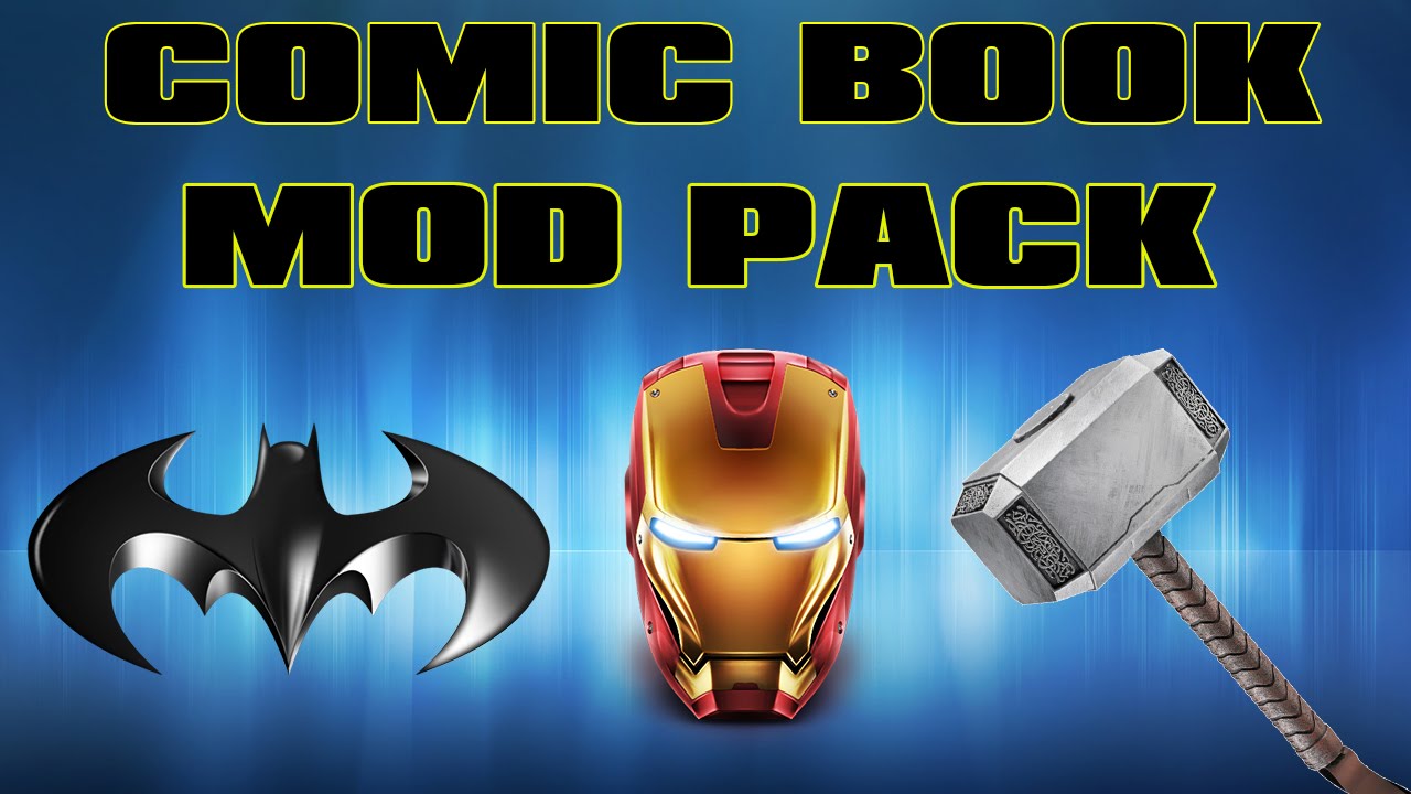 Comic Book Mod Pack Showcase PAYDAY 2 YouTube
