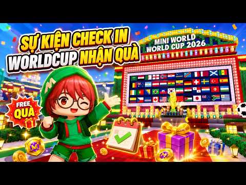 Bất ngờ với sự kiện WolrdCup cực hấp dẫn trong Mini World