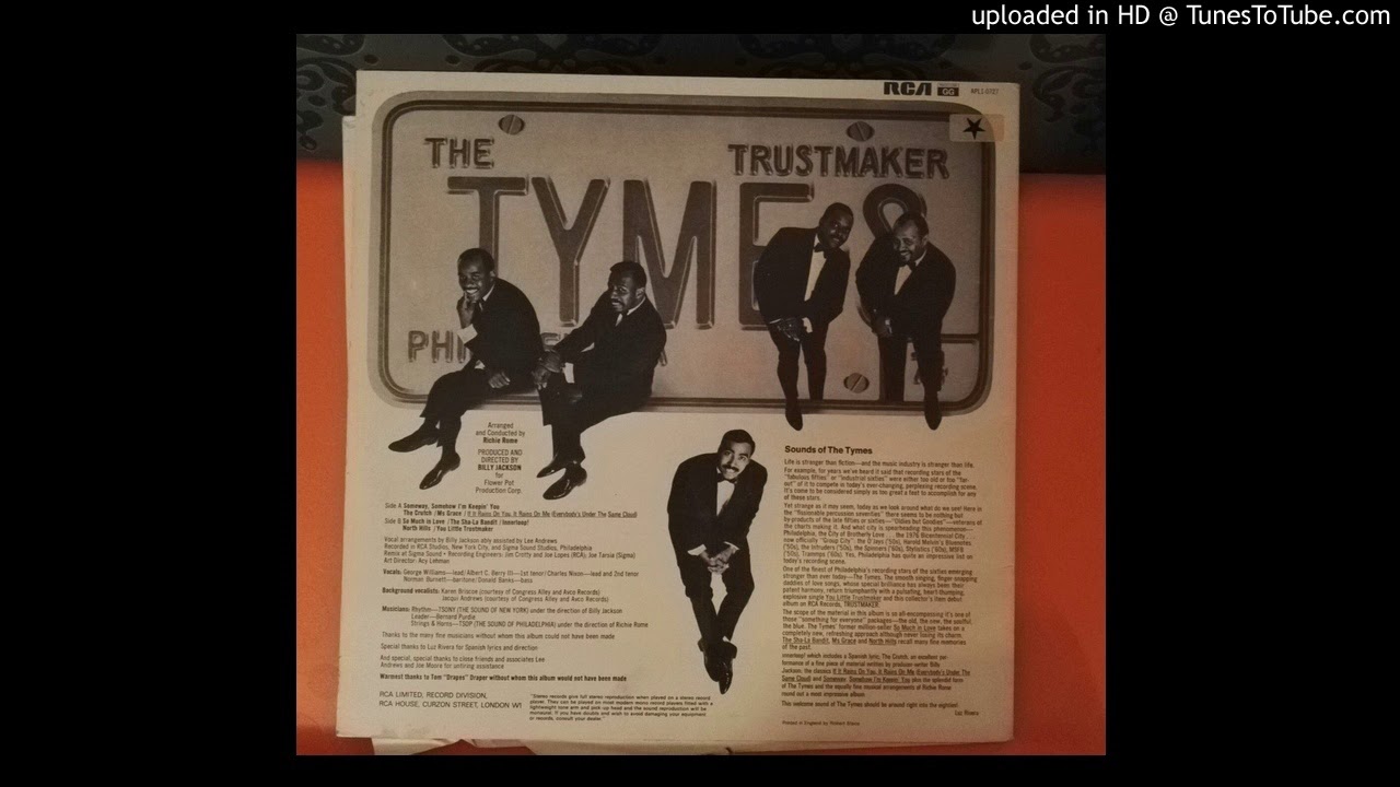 The Tymes - Trustmaker (1974) - YouTube