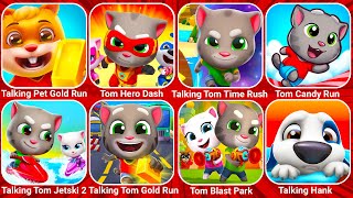 Talking Pet Gold Run, Tom Hero Dash, Tom Time Rush, Tom Candy Run, Talking Tom Jetski, Tom Gold... screenshot 4