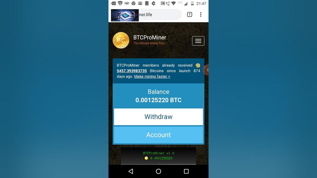 Btcprominer (prova de pagamento) YouTube