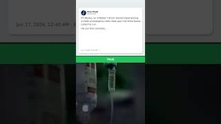 ✅ TRUE: "A Model Y driver experienced a medical emergency and call..." #Shorts