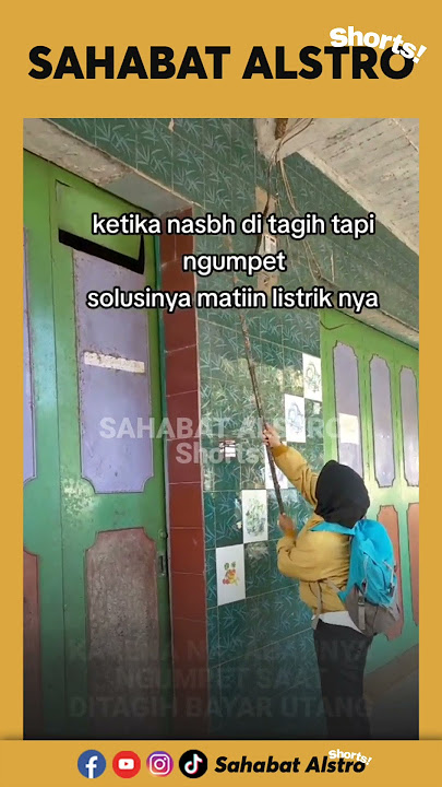 Penagih utang kerjain rumah orang yang ditagih bayar utang tapi malah ngumpet